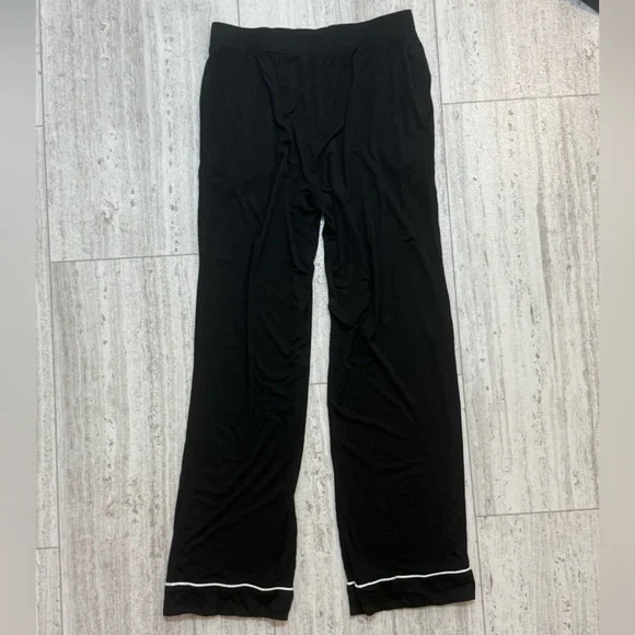 Cozy Earth Bamboo Pajama Set Black Size Small NWT Luxury Soft Loungewear - Picture 9 of 9